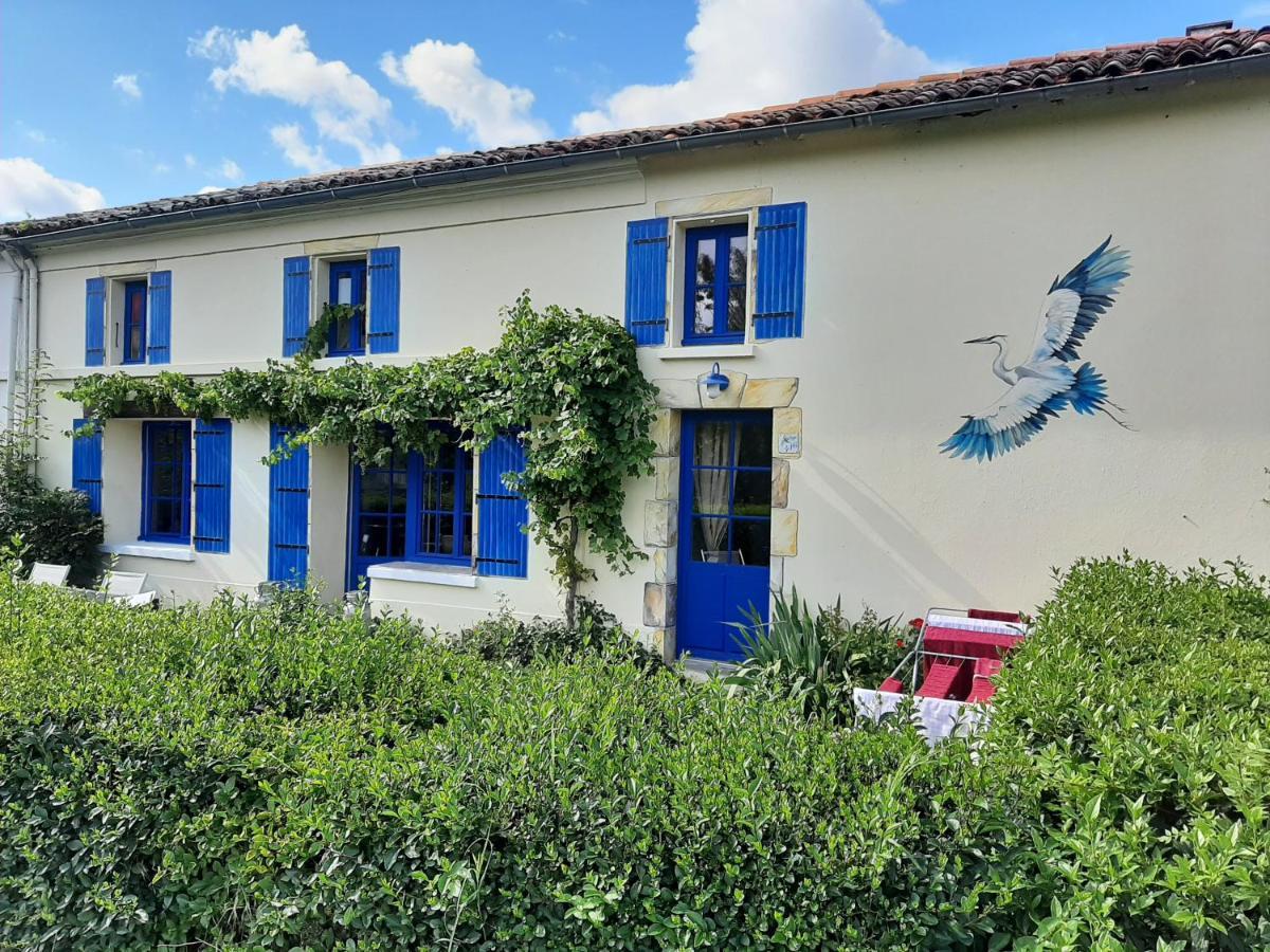 Le Logis Du Heron Coulon Eksteriør billede