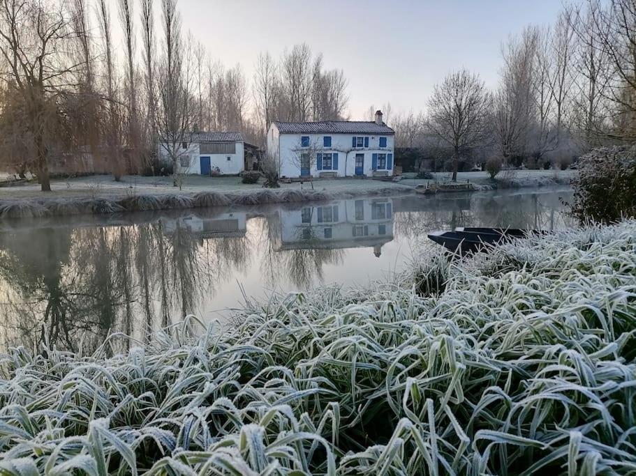 Le Logis Du Heron Coulon Eksteriør billede